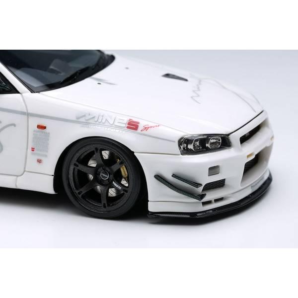 1/43マインズスカイラインGT-RBNR34V-spec N1BBSEM646 1/43マインズスカイラインGT-RBNR34V-spec N1BBSEM646 Make Up