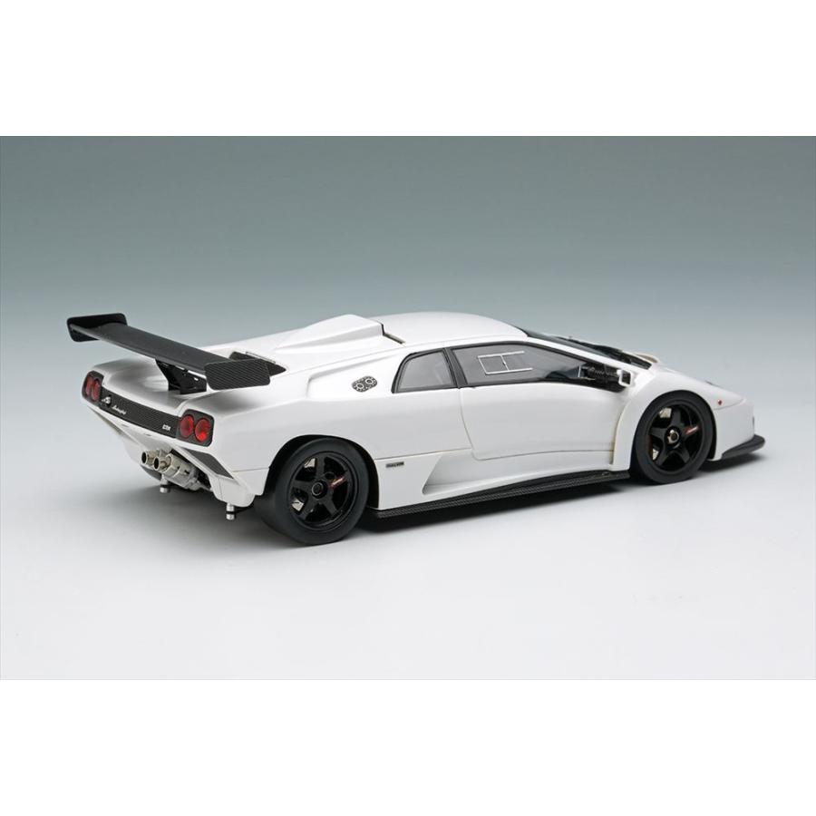 アイドロン 1/43 ランボルギーニ ディアブロ GTR 1999 ホワイト 完成品