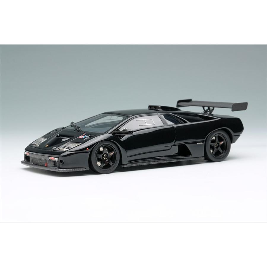 アイドロン 1/43 ランボルギーニ ディアブロ GTR 1999 ブラック 完成品