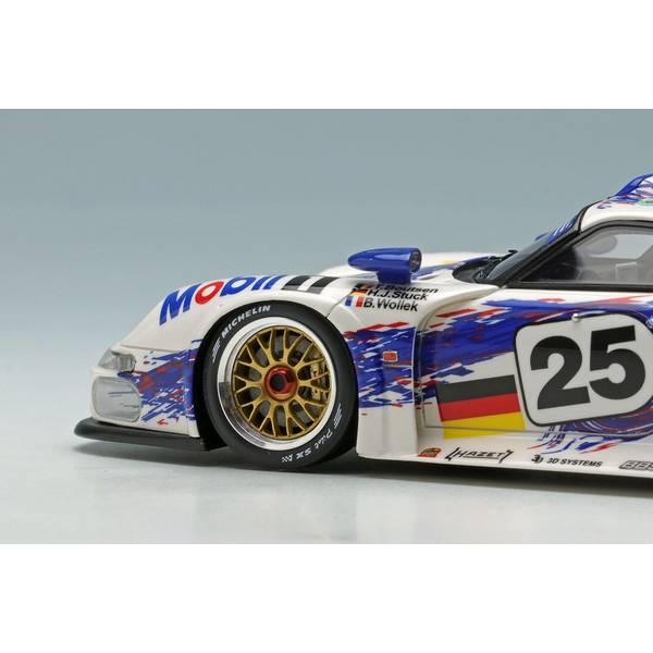 アイドロン 1/43 ポルシェ 911 GT1 No.25 1996 ル・マン24時間 2位 GT1クラス ウィナー H-J.スタック/and more 完成品ミニカー EM328A_3