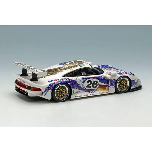 アイドロン 1/43 ポルシェ 911 GT1 No.26 1996 ル・マン24時間 3位 K.ヴェンドリンガー/Y.ダルマス/S.グッドイヤー 完成品ミニカー EM328B_2