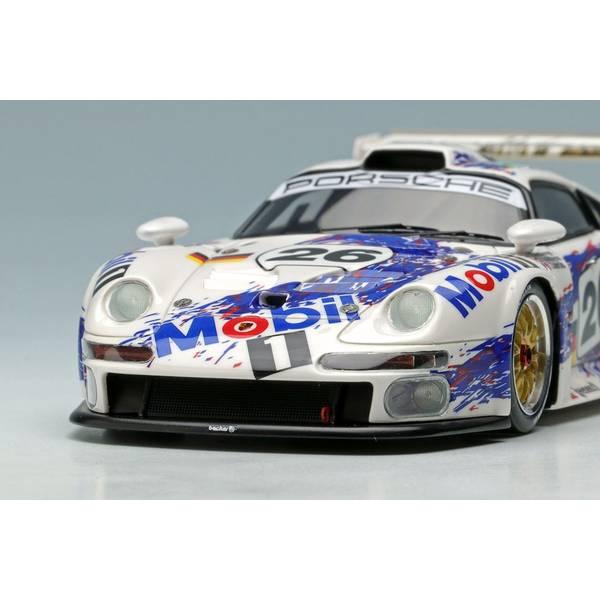 アイドロン 1/43 ポルシェ 911 GT1 No.26 1996 ル・マン24時間 3位 K.ヴェンドリンガー/Y.ダルマス/S.グッドイヤー 完成品ミニカー EM328B_4