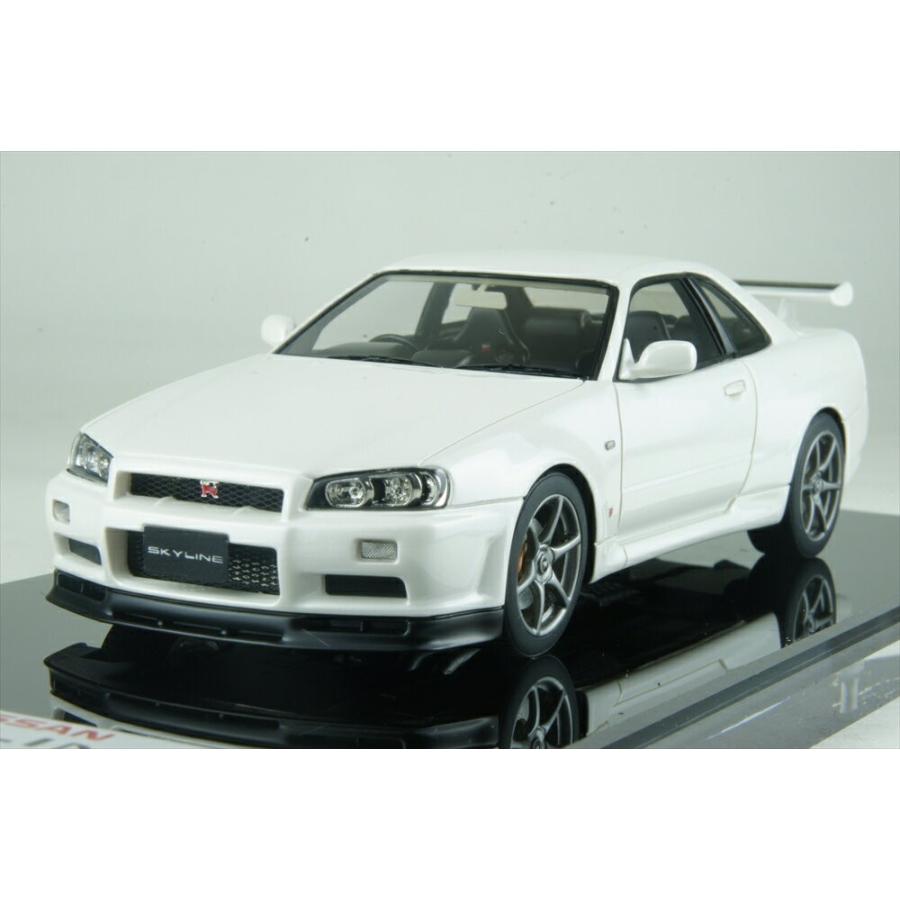 アイドロン 1 43 ニッサン スカイライン Gt R Bnr34 M Spec ニュル 02 ホワイトパール 完成品ミニカー Em373c ポストホビーミニカーショップ 通販 Yahoo ショッピング