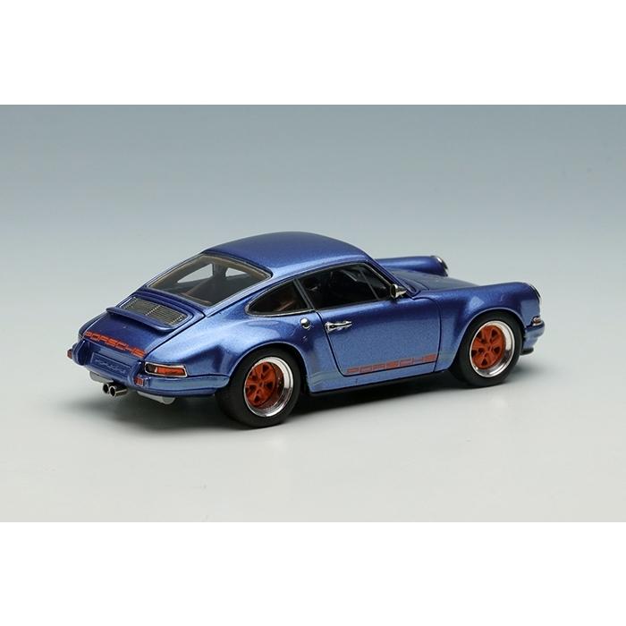 Titan64 1/64 シンガー 911 964 クーペ アイスブルーメタリック【取寄