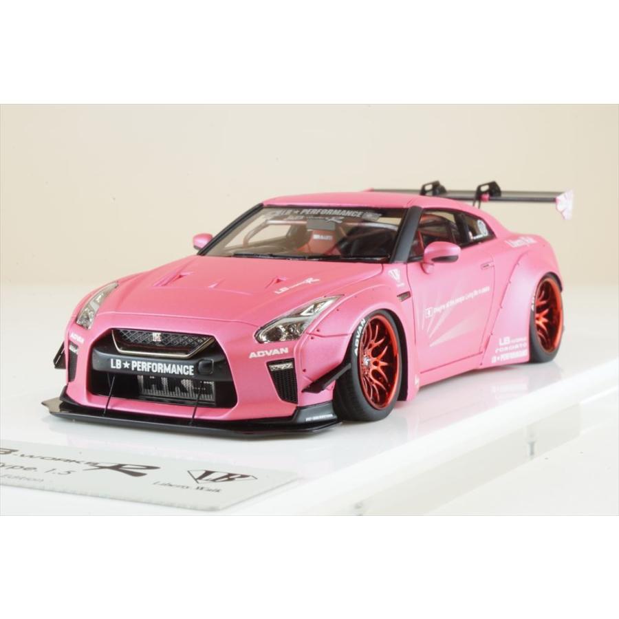 アイドロン 1/43 LB-WORKS R35 ニッサンレッド GT-R Type1.5 Special