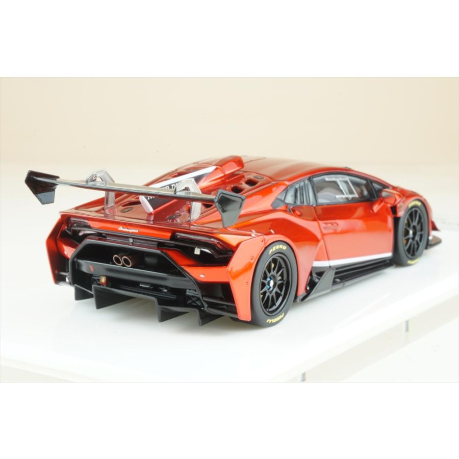 アイドロン 1/43 ランボルギーニ ウラカン スーパートロフェオ エヴォ 2018 キャンディレッド 完成品ミニカー EM404E 