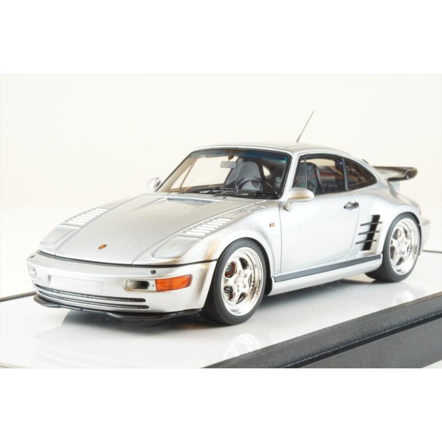 ヴィジョン 1 43 ポルシェ 911 964 ターボs エクスクルーシブフラットノーズ 1994 日本仕様 シルバー ブラック内装 完成品ミニカー Vm161a ポストホビーミニカーショップ 通販 Yahoo ショッピング