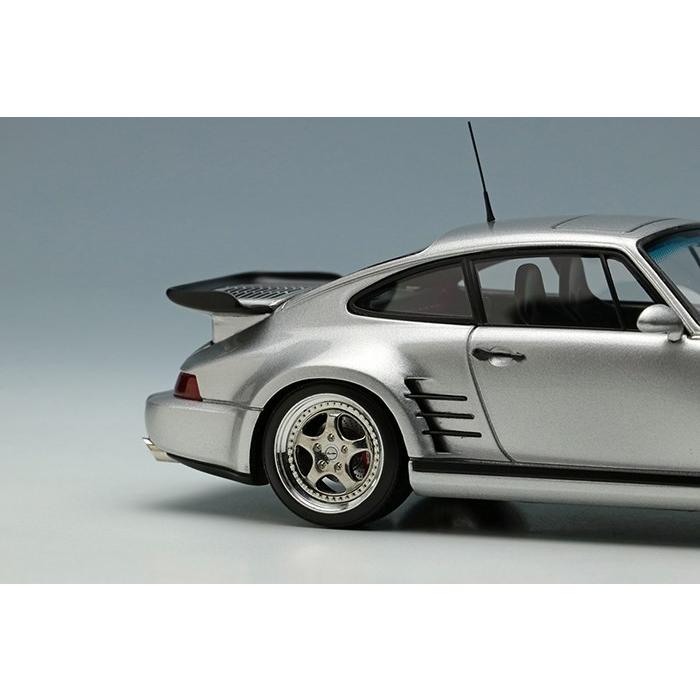 ヴィジョン 1 43 ポルシェ 911 964 ターボs エクスクルーシブフラットノーズ 1994 日本仕様 シルバー ブラック内装 完成品ミニカー Vm161a ポストホビーミニカーショップ 通販 Yahoo ショッピング