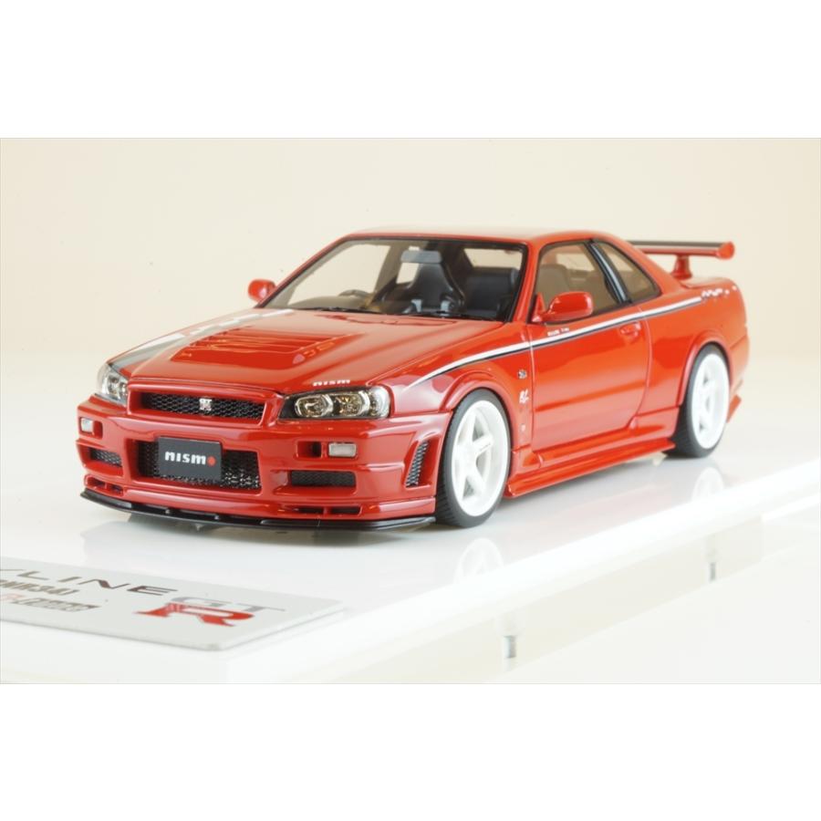 アイドロン 1 43 ニッサン スカイライン Gt R Bnr34 Nismo R Tune アクティブレッド 完成品ミニカー Em436c ポストホビーミニカーショップ 通販 Yahoo ショッピング
