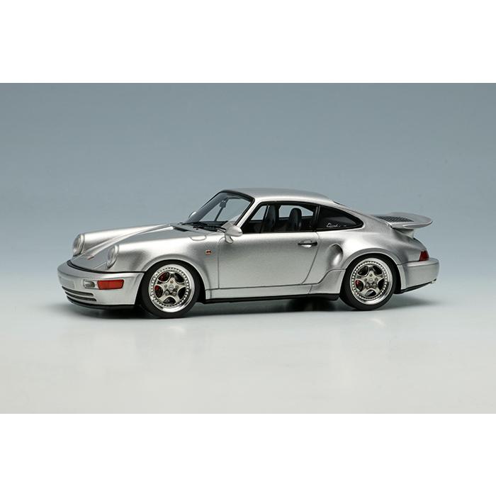 ヴィジョン 1 43 ポルシェ 911 964 ターボ S Light Weight 1992 シルバー ブラック レッドインテリア 完成品ミニカー Vm159b ポストホビーミニカーショップ 通販 Yahoo ショッピング