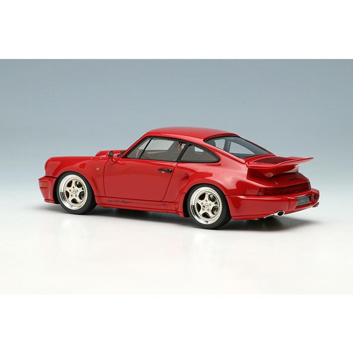 ヴィジョン 1 43 ポルシェ 911 964 ターボ S ライトウェイト 1992 ガーズレッド ブラック イエローインテリア 完成品ミニカー Vm159f ポストホビーミニカーショップ 通販 Yahoo ショッピング