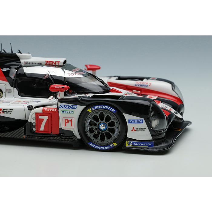 【ほぼ未使用】 アイドロン 1/43 トヨタ TS050 ハイブリッド No.7 2019 ル・マン24時間 2位 完成品ミニカー EM507B 【Z7170509457】(25806円)