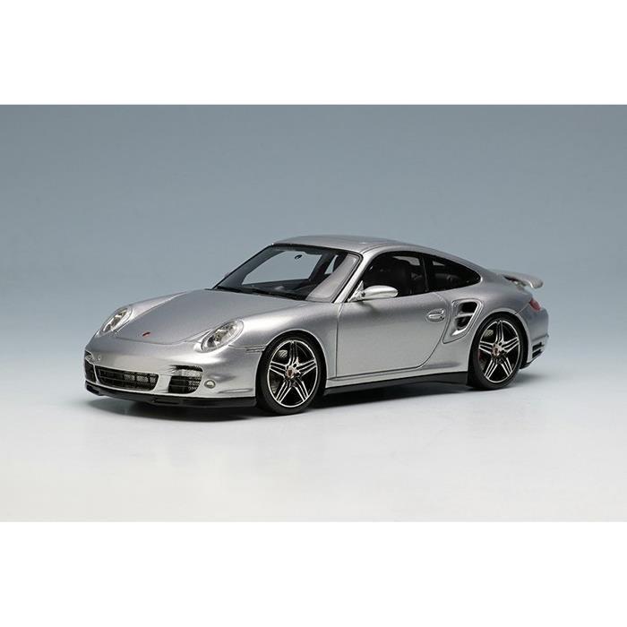 ポルシェ 911 シルバーミニカー ヴィジョン 1/43 ポルシェ 911 997 ターボ 2006 シルバー 完成品