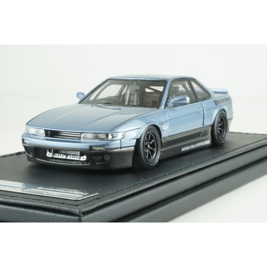 イグニッションモデル 1/43 ロケットバニー S13 V1 シルバー/グレー