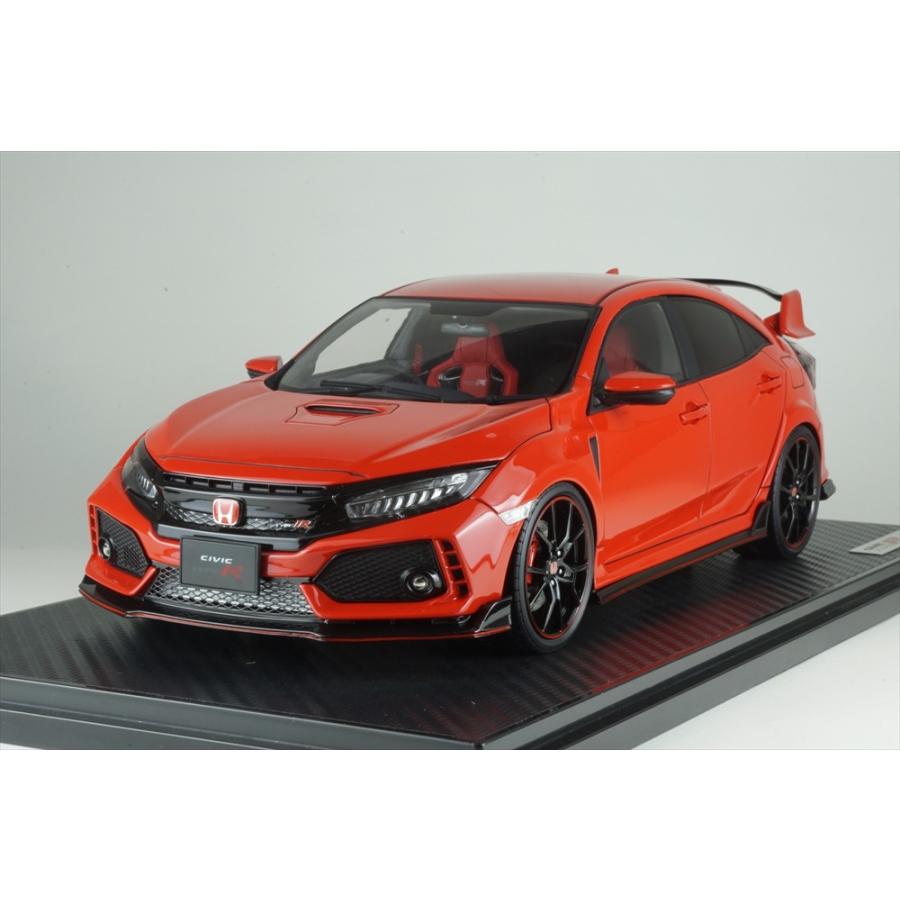 イグニッションモデル 1 18 ホンダ シビック Fk8 タイプ R フレイムレッド 完成品ミニカー Ig1444 ポストホビーミニカーショップ 通販 Yahoo ショッピング