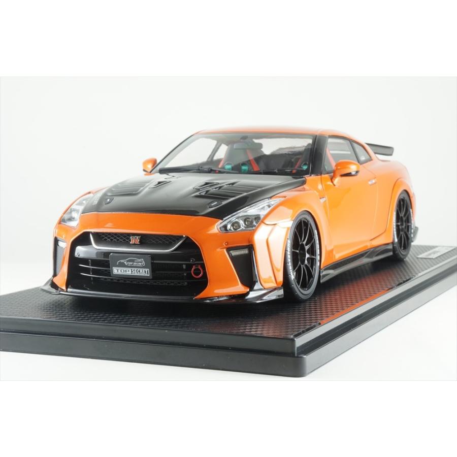 イグニッションモデル 1/18 トップシークレット GT-R R35 オレンジ 完成品ミニカー IG1532  :4573448885325:ポストホビーミニカーショップ - 通販 - Yahoo!ショッピング