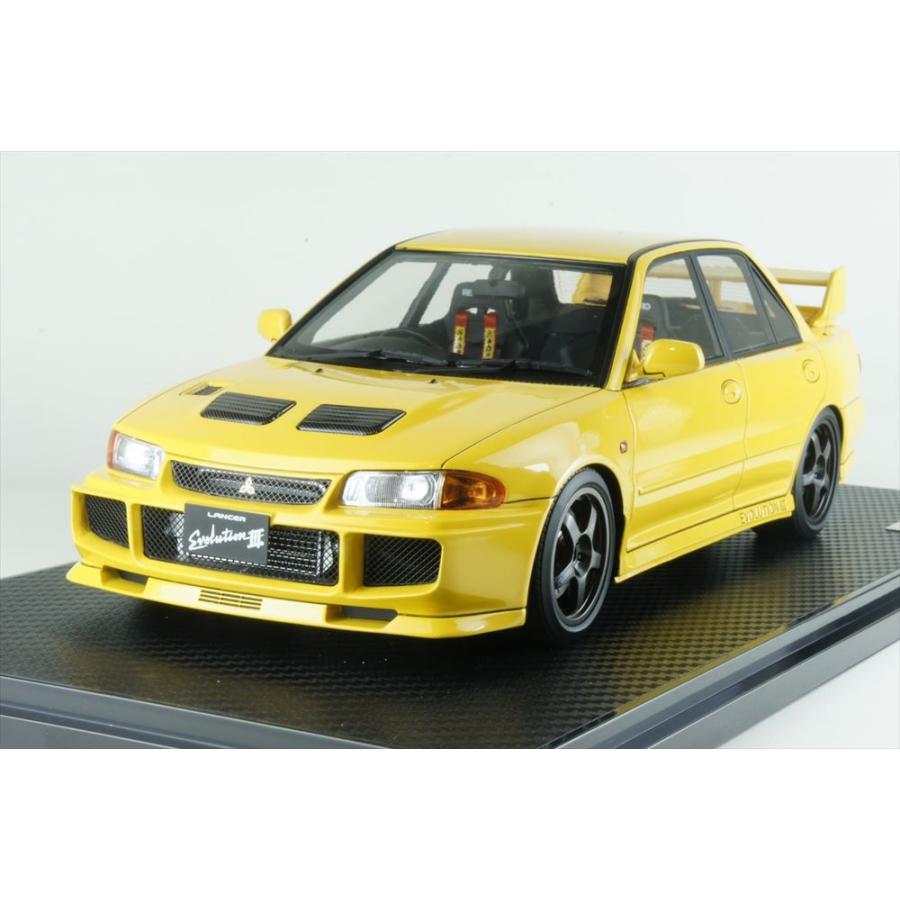 イグニッションモデル 1 18 ミツビシ ランサーエボリューション Iii Gsr Ce9a イエロー 完成品ミニカー Ig1545 ポストホビーミニカーショップ 通販 Yahoo ショッピング