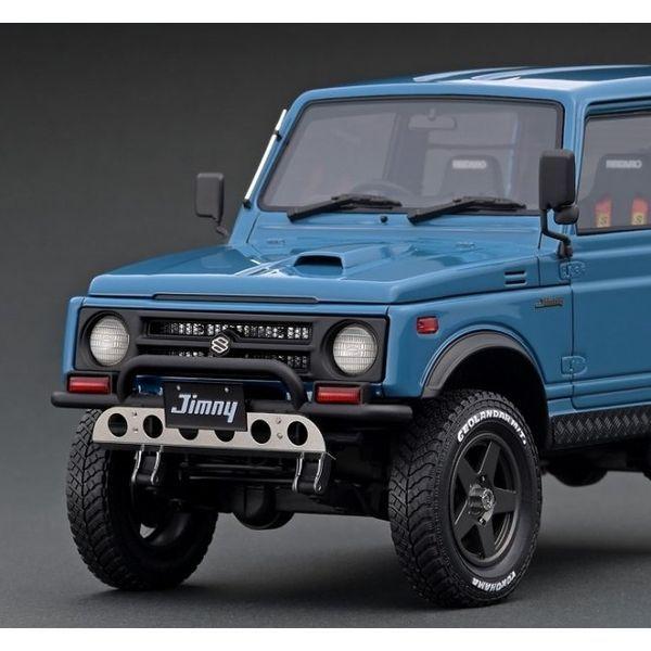 新発売】 ignition model 1 18 イグニッションモデル ジムニー青