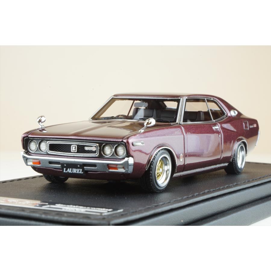 イグニッションモデル 1/43 ニッサン ローレル 2000SGX C130 パープル
