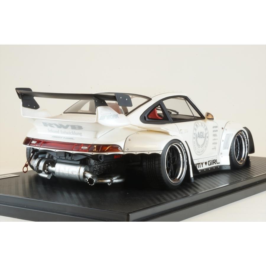 高速配送 イグニッションモデル 1 18 RWB 993 パールホワイト