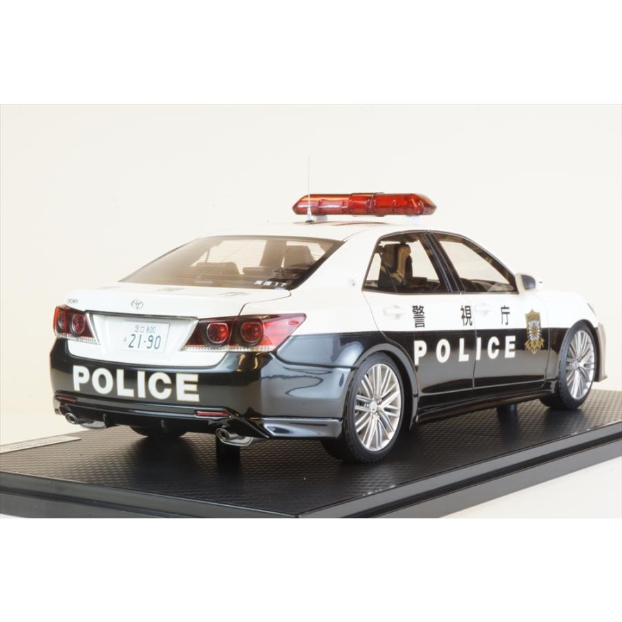 イグニッションモデル 1/18 トヨタ クラウン GRS214 警視庁高速道路交通 警察隊車両 17号 完成品ミニカー IG2190 