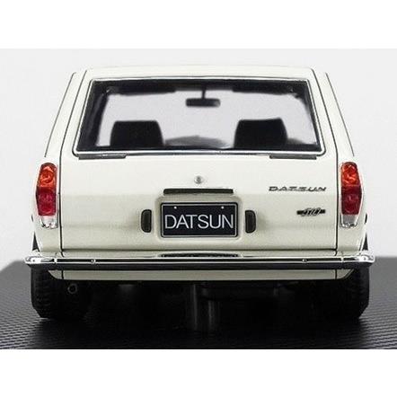 イグニッションモデル 1/18 ニッサン ダットサン ブルーバード 510 ワゴン ホワイト 完成品ミニカー IG2220 