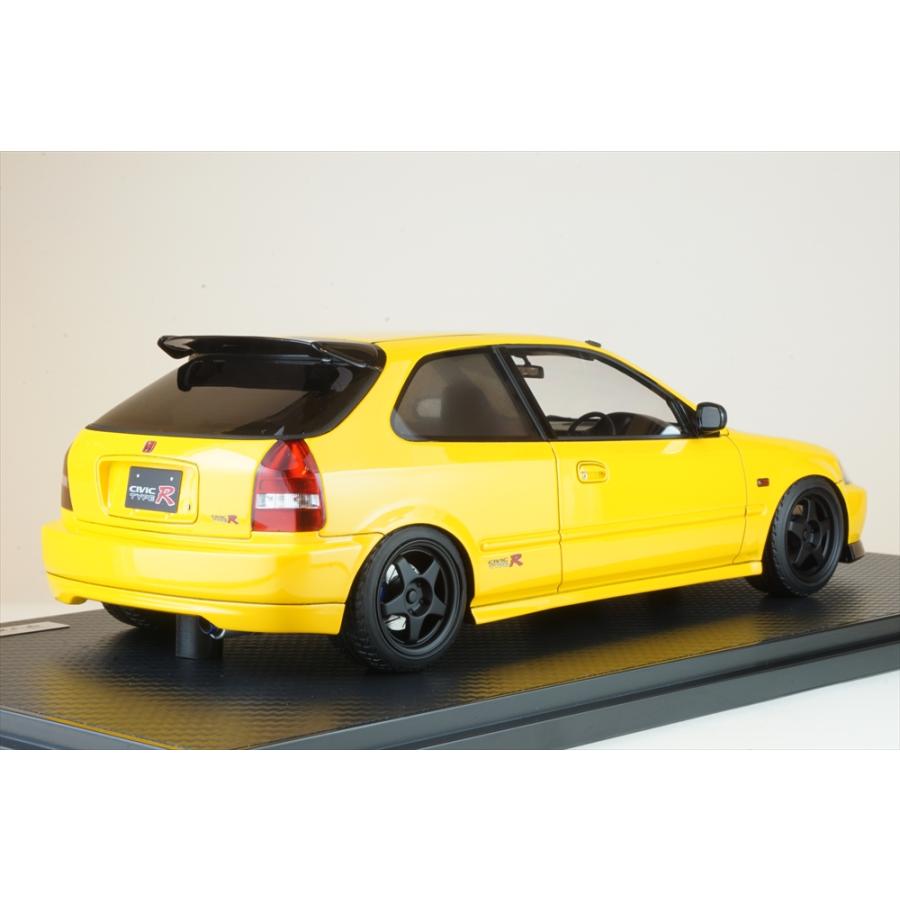 ミニカー YYKK イグニッションモデル 1/18 ホンダ シビック EK9 タイプR 頭文字