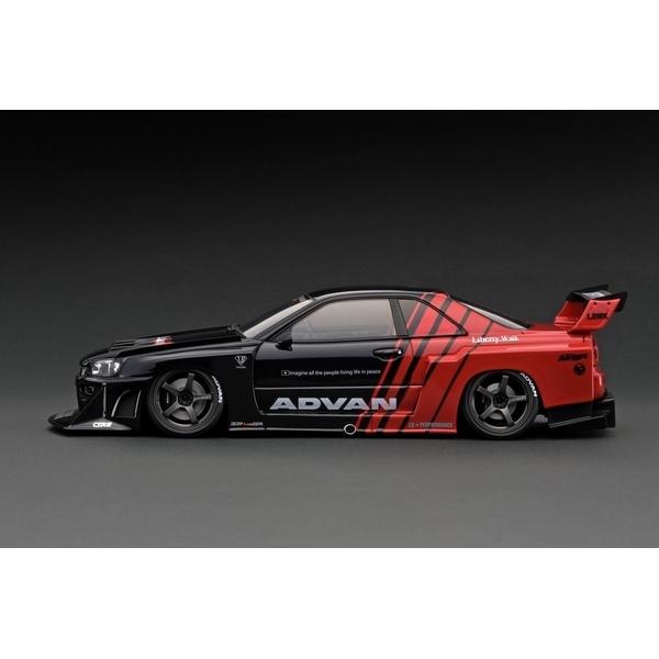 1/18 ミニカー　LB スーパーシルエット スカイライン　ER34 ignition model（イグニッションモデル） 1/18 ニッサン LB-ER34