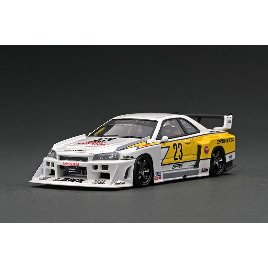 イグニッションモデル 1/43 LB-ER34 スーパーシルエット ニッサン 