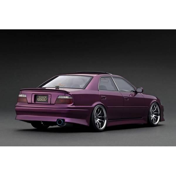 イグニッションモデル 1/18 VERTEX JZX100 トヨタ チェイサー パープル