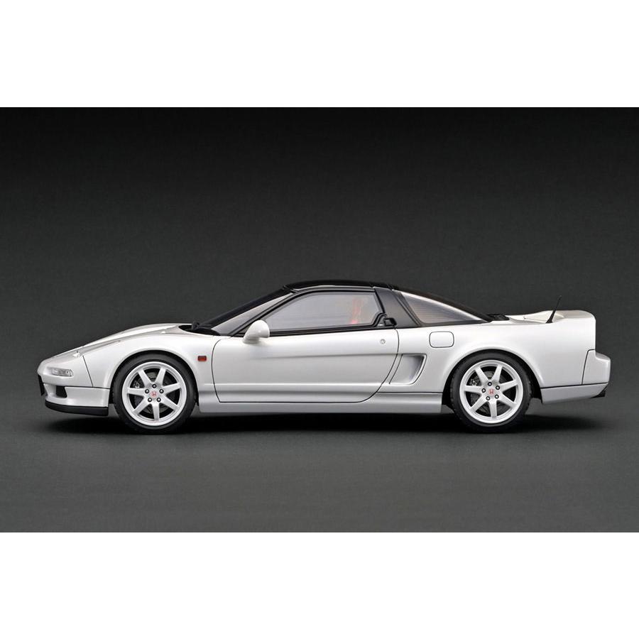 「ＨＯＮＤＡレジェンド」ディスプレイ用ミニカー①（非売品・新品） イグニッションモデル 1/18 ホンダ NSX NA1 パールホワイト