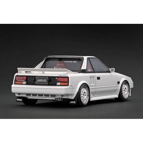 イグニッションモデル 1/18 トヨタ MR2 AW11 ホワイト 完成品ミニカー