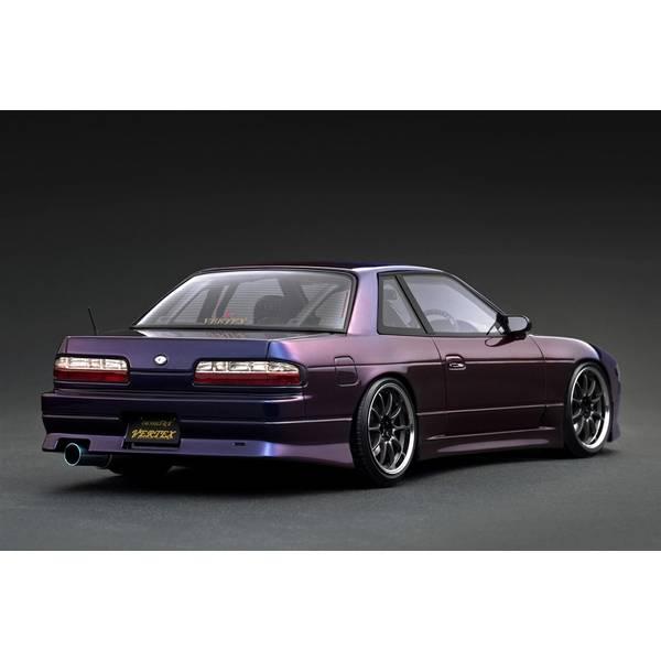 イグニッションモデル 1/18 VERTEX S13 ニッサン シルビア パープル