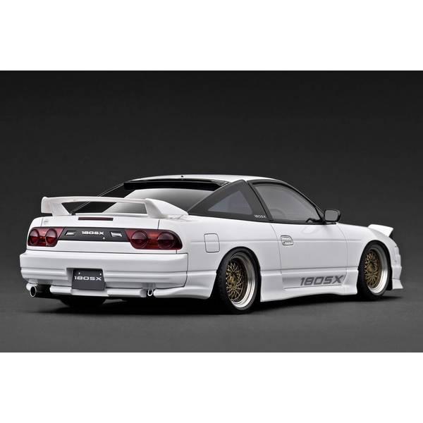 1/18 イグニッションモデル Nissan RPS13 180SX 白 イグニッションモデル 1/18 日産 180SX TYPE X (RPS13) ホワイト