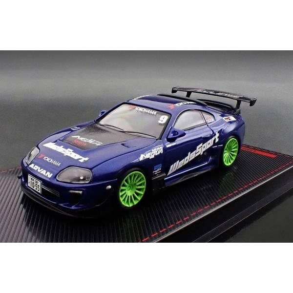 イグニッションモデル 1/64 トヨタ スープラ JZA80 RZ ブルー