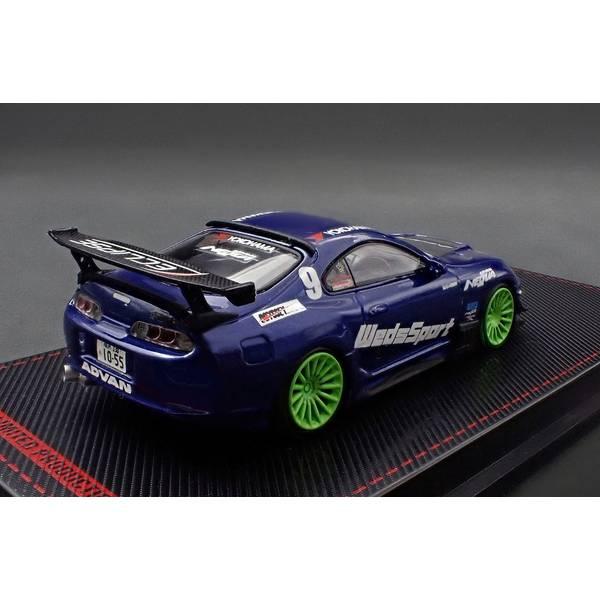 イグニッションモデル 1/64 トヨタ スープラ JZA80 RZ ブルー