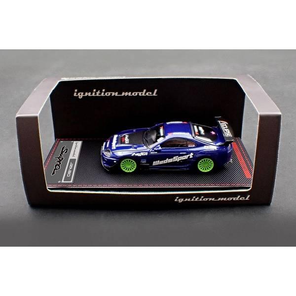 イグニッションモデル 1/64 トヨタ スープラ JZA80 RZ ブルー