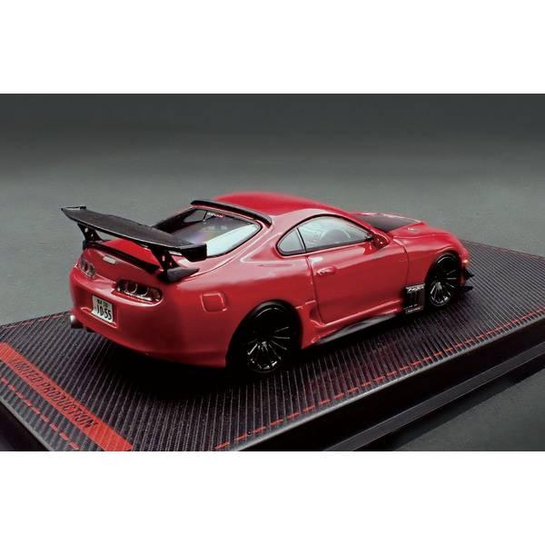 イグニッションモデル 1/64 トヨタ スープラ JZA80 RZ レッド 完成品