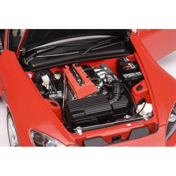 MOTORHELIX 1/18 ホンダ S2000 TYPE S 2007 ニューフォーミュラレッド