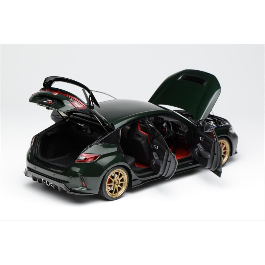 MOTORHELIX 1/18 ホンダ シビック タイプR FL5 カスタマイズ グリーン