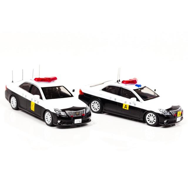 レイズ 1 43 トヨタ クラウン Grs2 車列先導基準車両セット 三重県警察高速道路交通警察隊 広島県警察交通部交通機動隊 完成品ミニカー H743se02 ポストホビーミニカーショップ 通販 Yahoo ショッピング