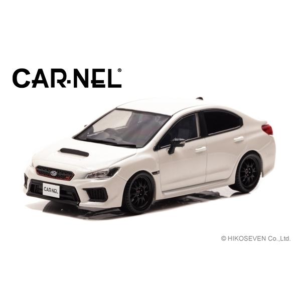 CARNEL 1/43 スバル WRX STI Type RA-R VAB 2018 クリスタルホワイト