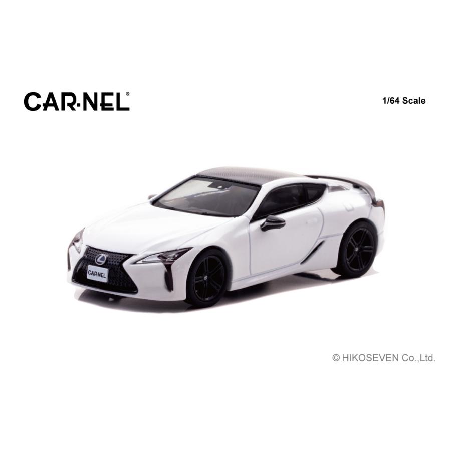 カーネル 1/64 レクサス LC500 AVIATION 2021 ホワイトノヴァガラス
