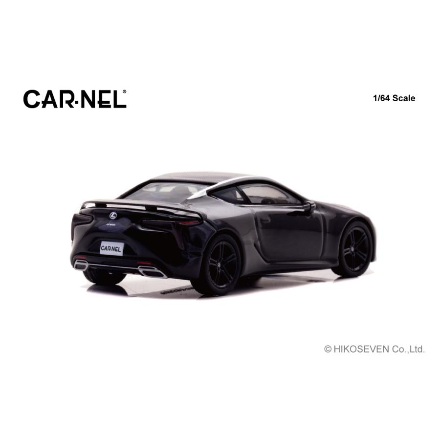 カーネル 1/64 レクサス LC500 AVIATION 2021 ブラック 完成品ミニカー