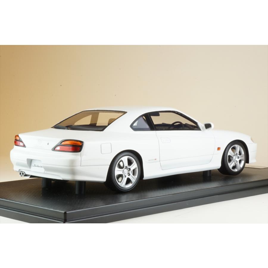 ワンモデル 1/18 ニッサン シルビア S15 アスペンホワイト 完成品