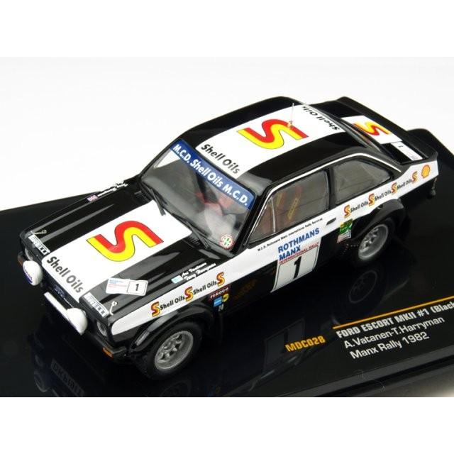 モデルカードットコム/イクソ 1/43 フォード エスコート MKII ブラック
