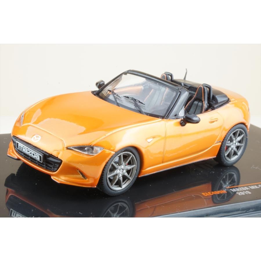 イクソ 1/43 マツダ MX-5 ロードスター 2019 オレンジ 完成品ミニカー