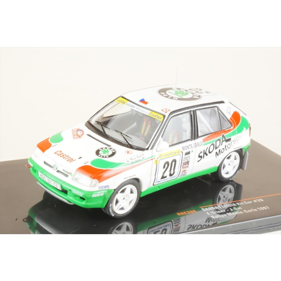 イクソ 1/43 シュコダ フェリシア キットカー No.20 1997 WRC