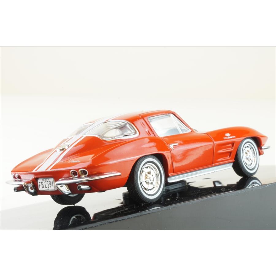 イクソ 1/43 シボレー コルベット スティングレー 1963 レッド