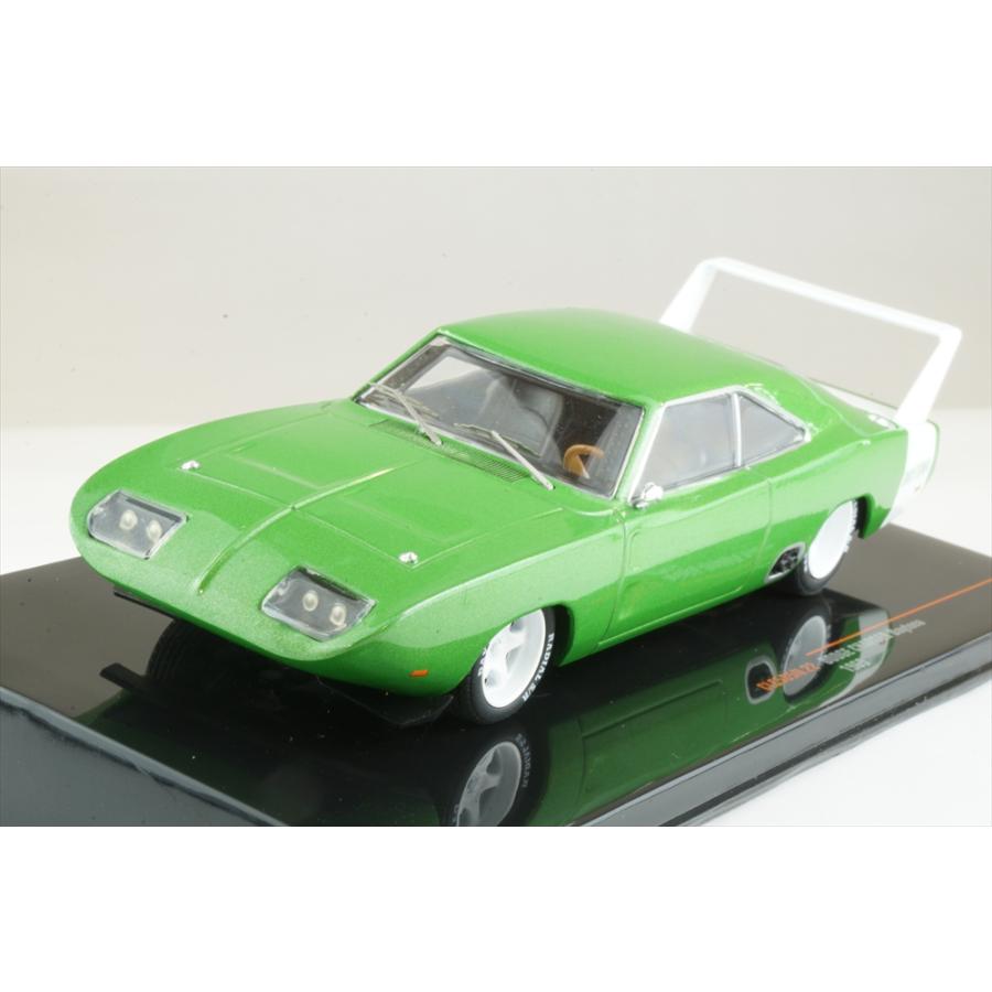 イクソ 1/43 ダッジ チャレンジャー デイトナ 1969 メタリックグリーン